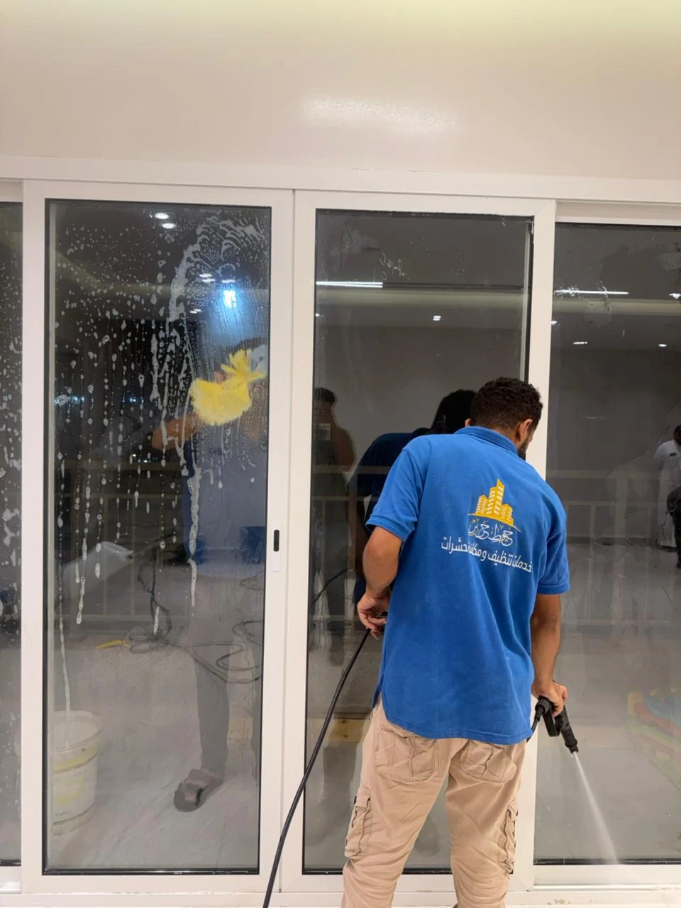 طاقم عمل خيوط حرير للتنظيف الشامل